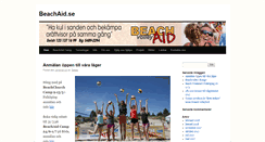 Desktop Screenshot of beachaid.se